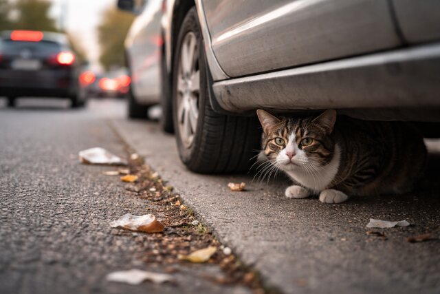Cat Taking Risk The Top 4 Dangers of Cats Going Outside: What Every Owner Should Know ...