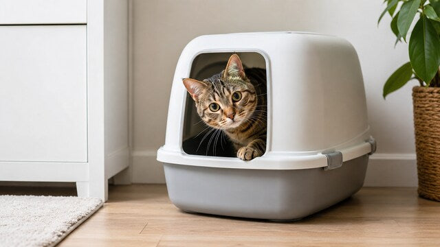 Why Does My Cat Lay in the Litter Box?